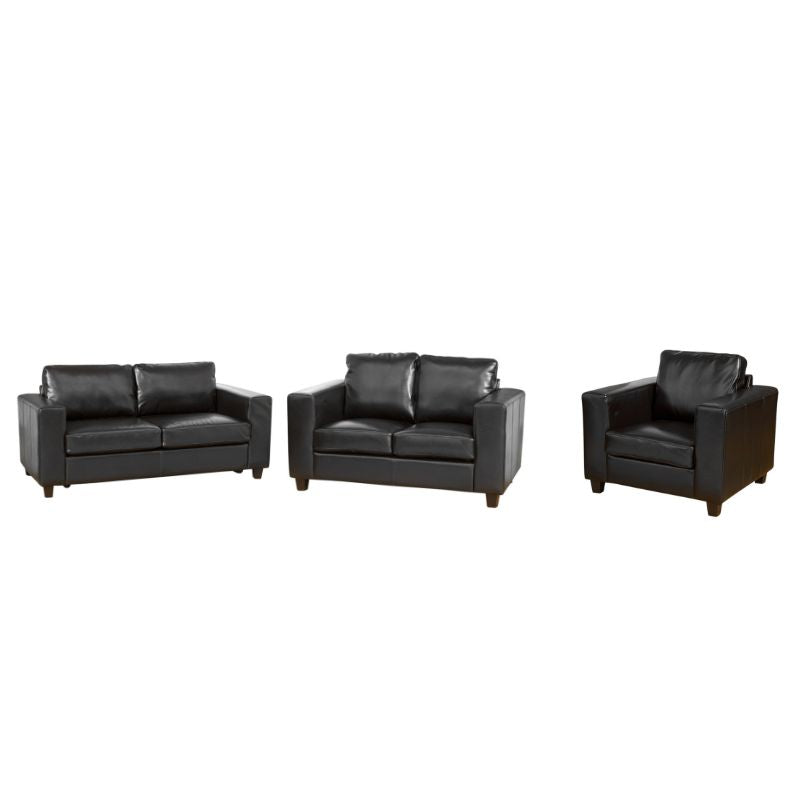 Woodlock Leather 3+2 Seater Set Suite