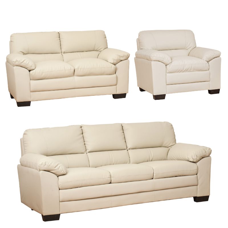 Ashlon 3+2+1 Leather Sofa Set Suite