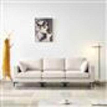 ANEK 3 Seater Fabric Sofa - Sofa & Living