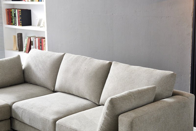 ANEK 3 Seater Fabric Sofa - Sofa & Living