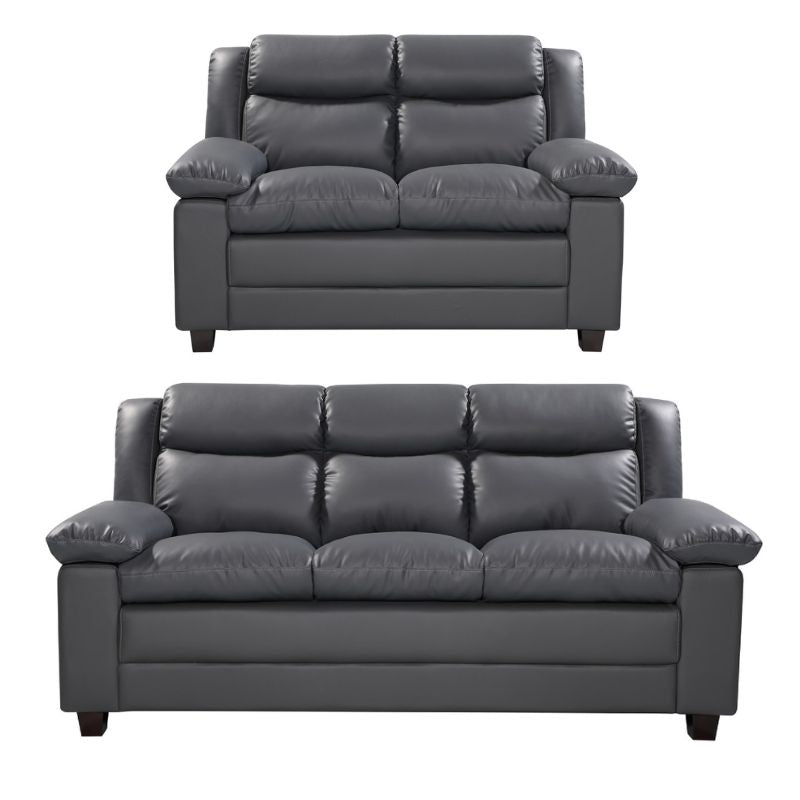 Arthur 2 Seater Leather Sofa - Sofa & Living