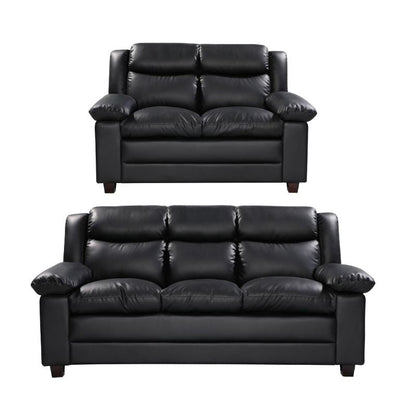 Arthur 2 Seater Leather Sofa - Sofa & Living