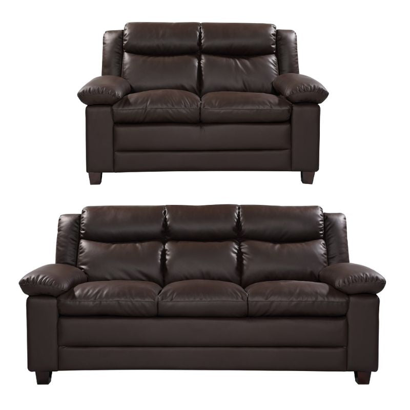 Arthur 2 Seater Leather Sofa - Sofa & Living