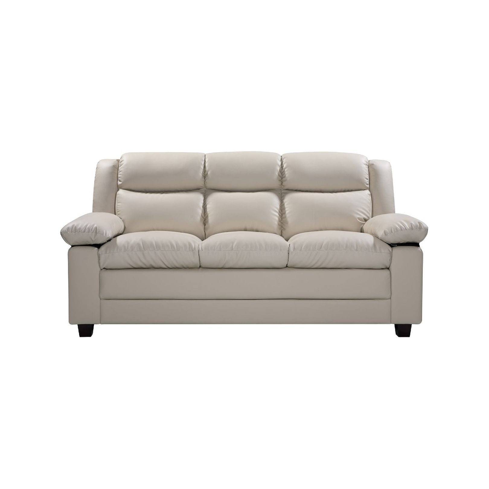 Arthur 3 Seater Leather Sofa - Sofa & Living