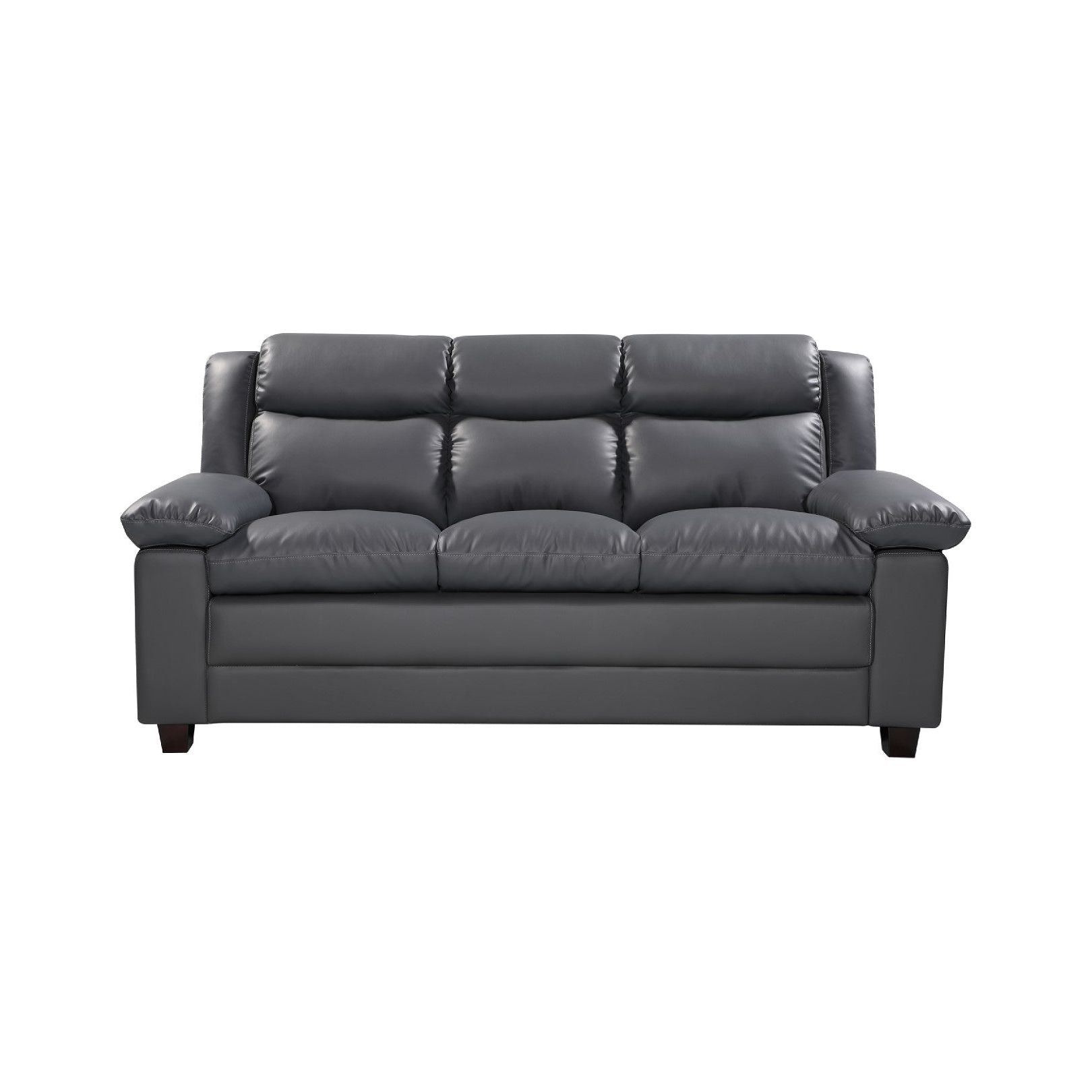 Arthur 3 Seater Leather Sofa - Sofa & Living