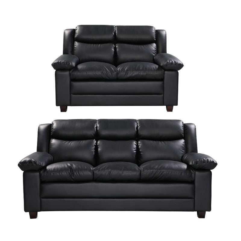 Arthur 3 Seater Leather Sofa - Sofa & Living