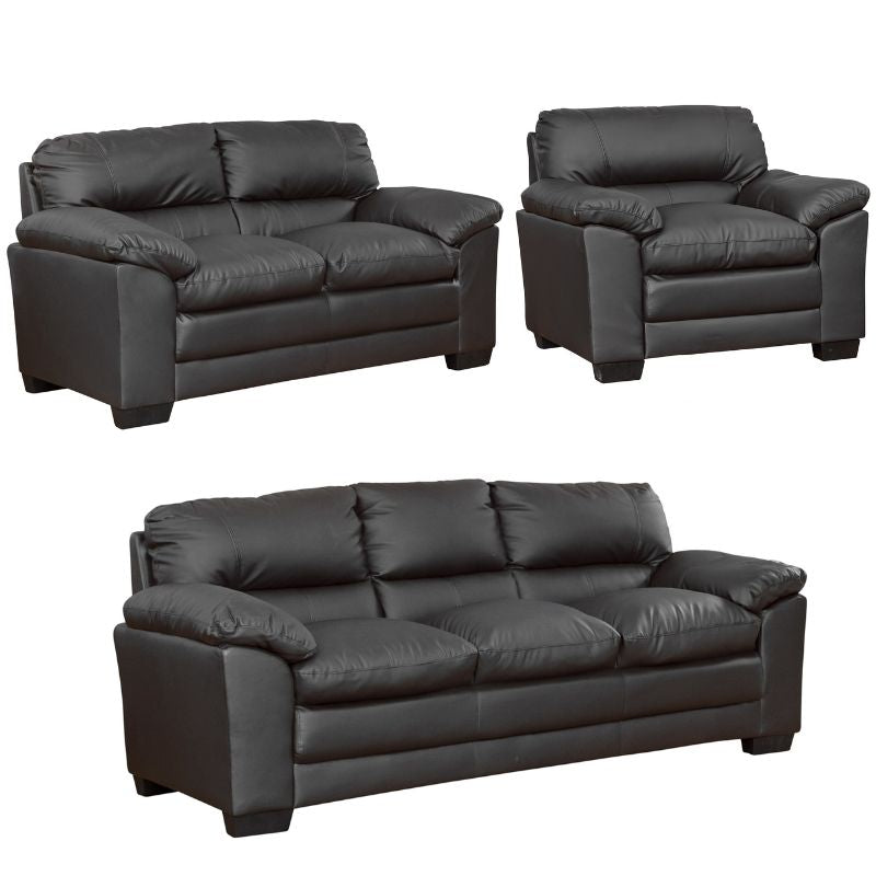 Ashlon 2 Seater Leather Sofa - Sofa & Living