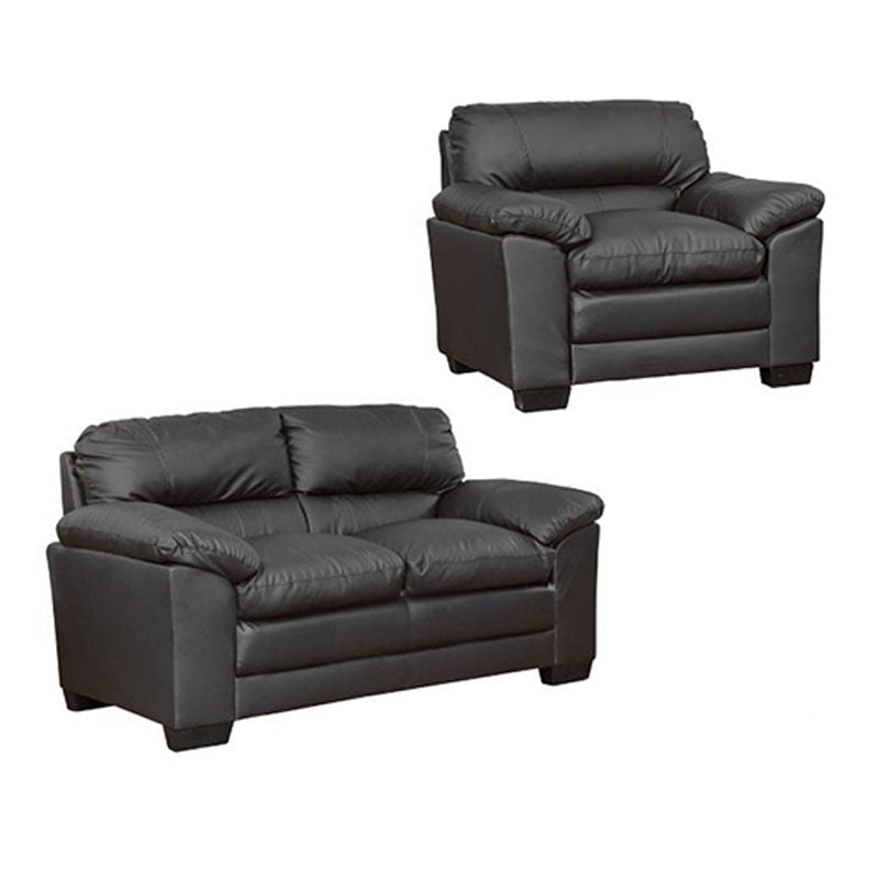 Ashlon 2 Seater Leather Sofa - Sofa & Living