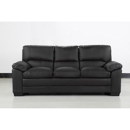 Ashlon 3 Seater Leather Sofa - Sofa & Living