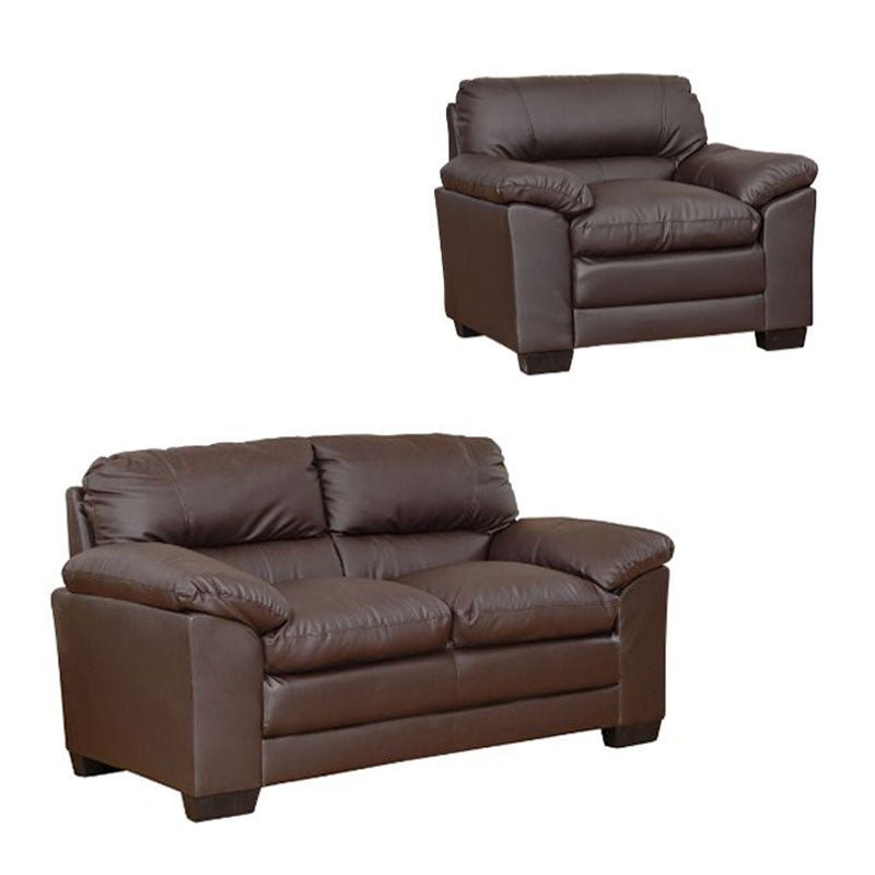 Ashlon 3+2+1 Leather Sofa Set Suite - Sofa & Living