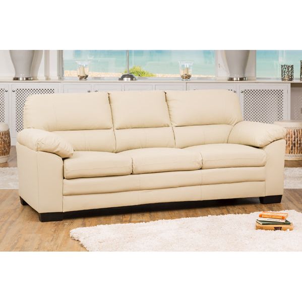 Ashlon Leather Sofa Bed - Sofa & Living