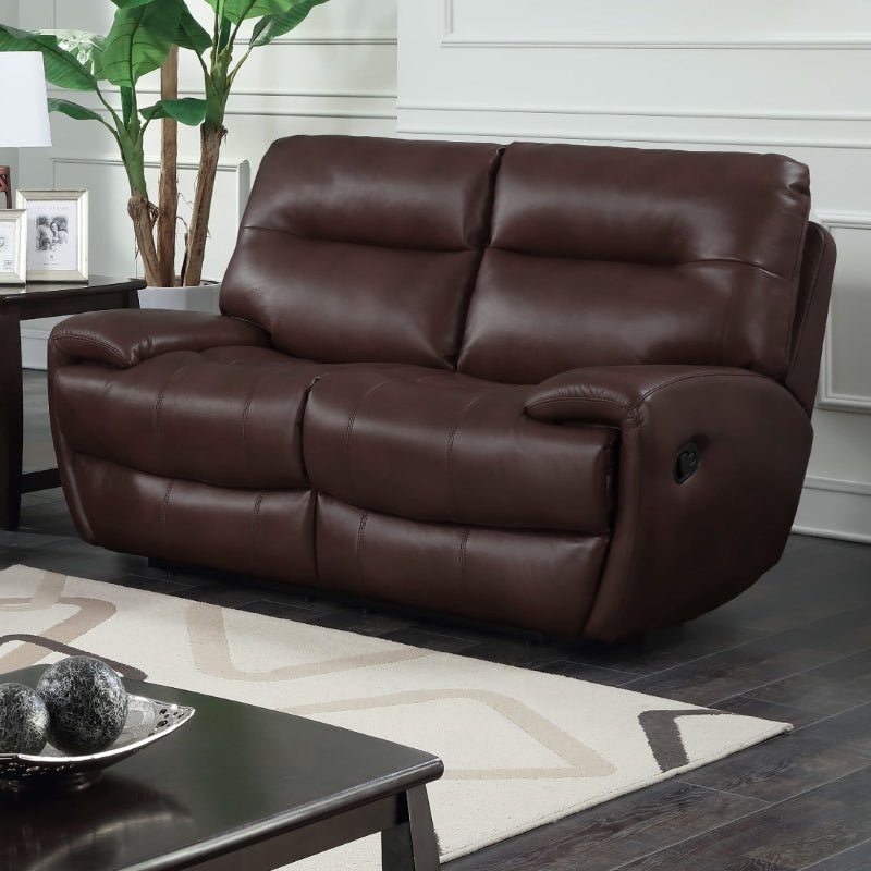 Bailey Leather 2 Seater Recliner Sofa - Sofa & Living