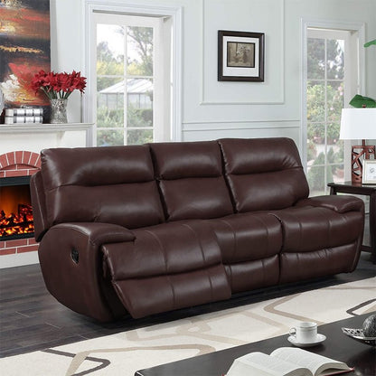 Bailey Leather 2 Seater Recliner Sofa - Sofa & Living