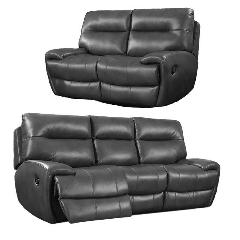 Bailey Leather 3+ 2 Seater Recliner Sofa - Sofa & Living