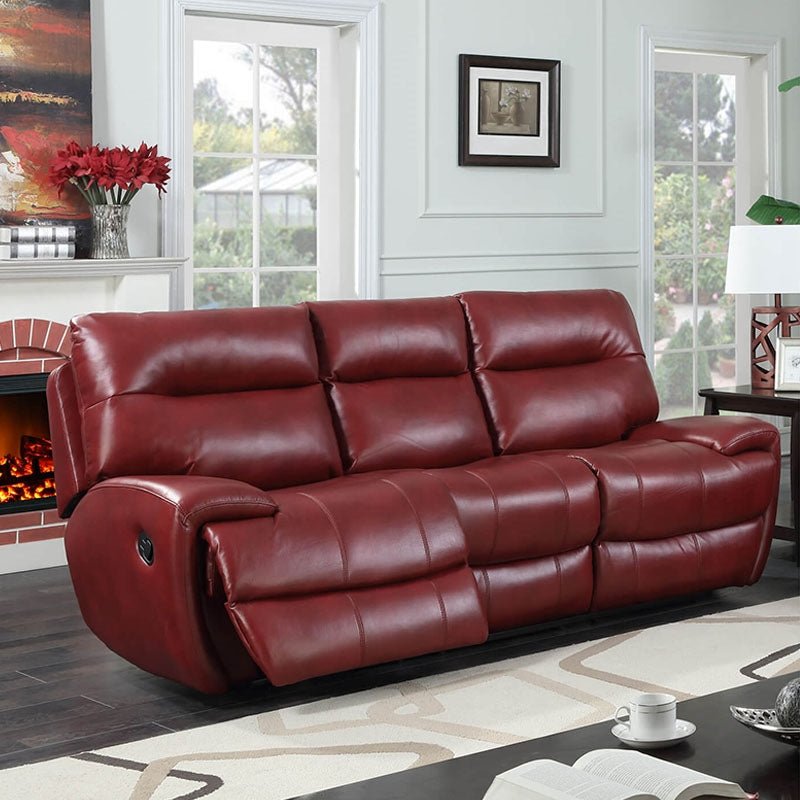 Bailey Leather 3+ 2 Seater Recliner Sofa - Sofa & Living