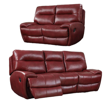 Bailey Leather 3+ 2 Seater Recliner Sofa - Sofa & Living