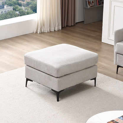 Boissiere Modular Beige Sofa - Single Chair - Sofa & Living