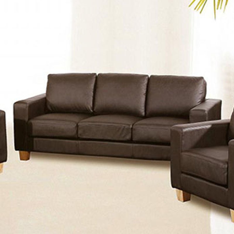 Chesterfield PU Leather 1 Seater Sofa - Sofa & Living