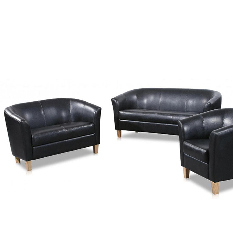 Claridon PU Leather 1 Seater Sofa - Sofa & Living