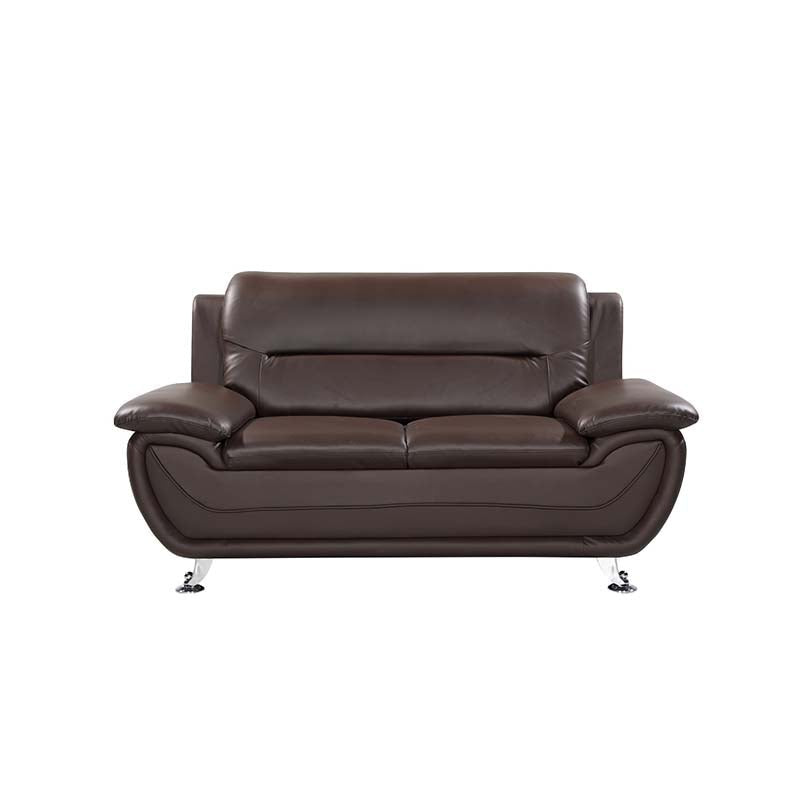 Crafton 3+2 Seater Leather Sofa Set Suite - Sofa & Living