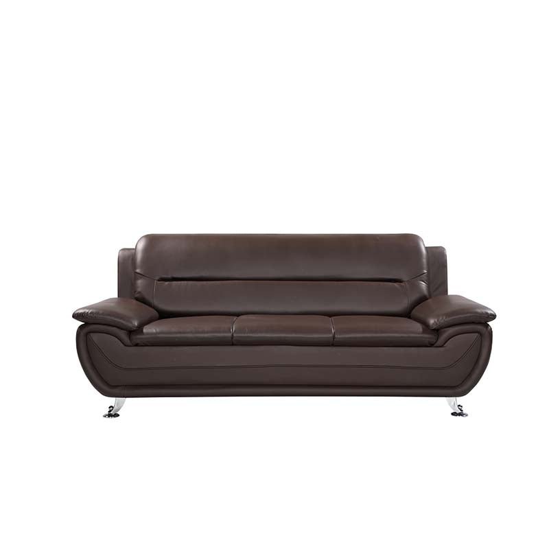 Crafton 3+2 Seater Leather Sofa Set Suite - Sofa & Living