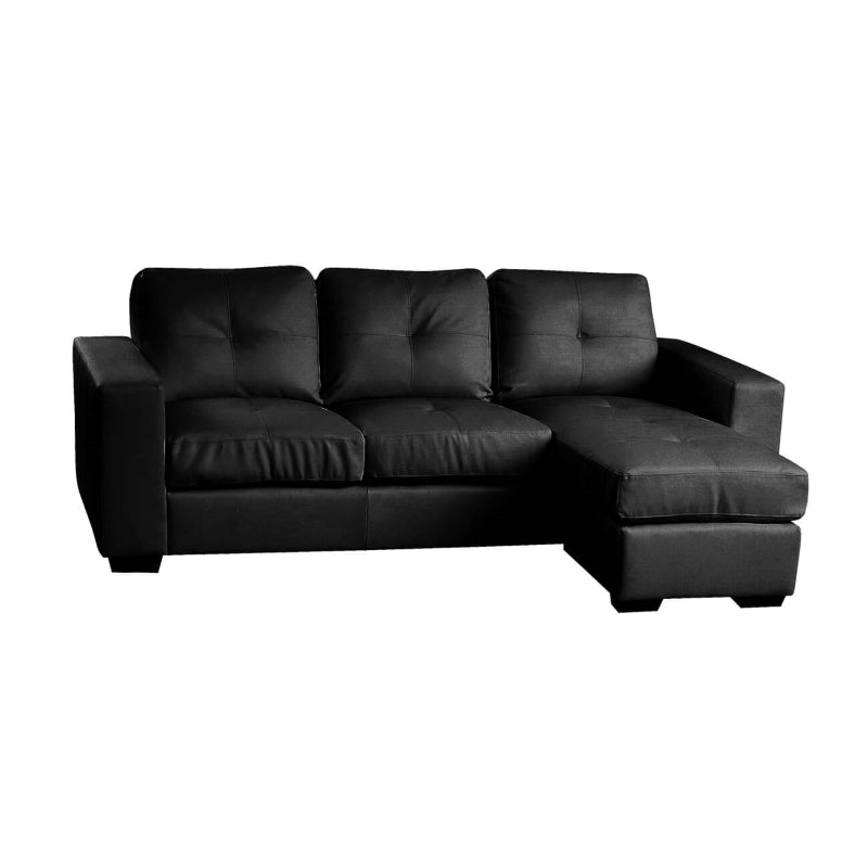 Diego Chaise Sofa Full Bonded Leather - Sofa & Living