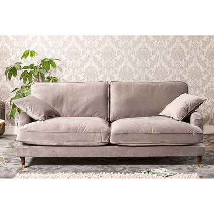 Elodie 2 Seater Velvet Fabric Sofa - Sofa & Living