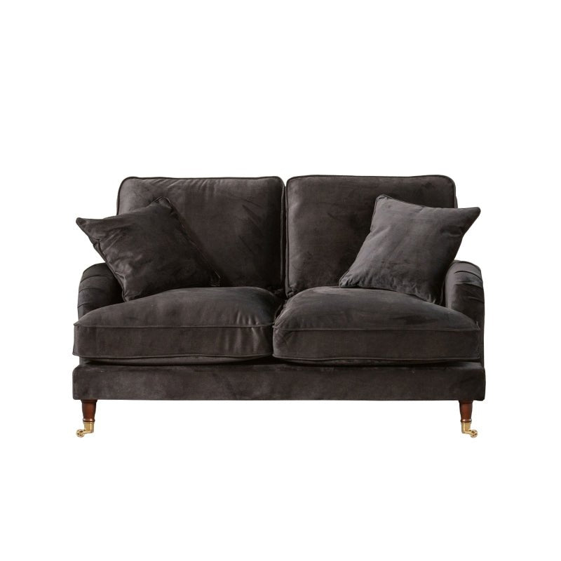 Elodie 2 Seater Velvet Fabric Sofa - Sofa & Living