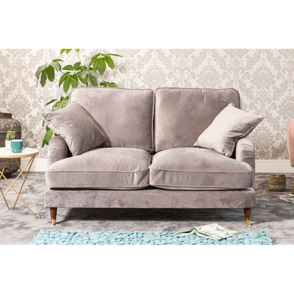 Elodie 2 Seater Velvet Fabric Sofa - Sofa & Living