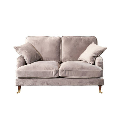 Elodie 2 Seater Velvet Fabric Sofa - Sofa & Living