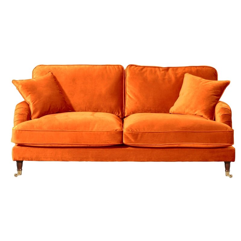 Elodie 3 Seater Velvet Fabric Sofa