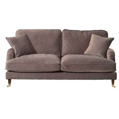 Elodie 3 Seater Velvet Fabric Sofa - Sofa & Living