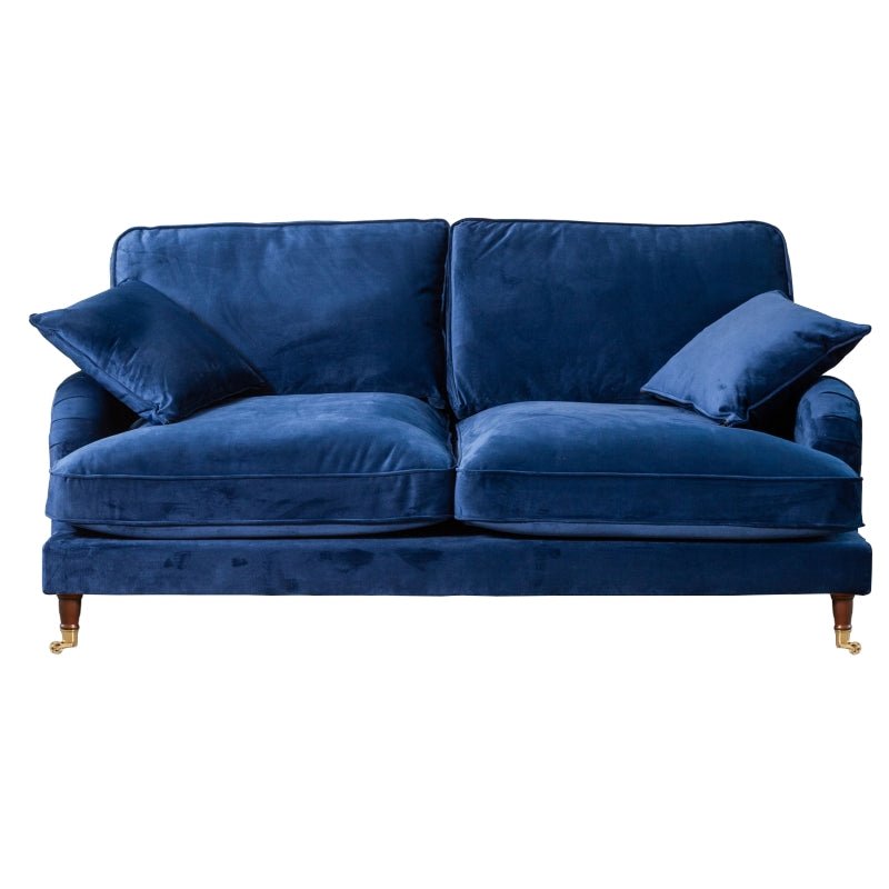 Elodie 3 Seater Velvet Fabric Sofa