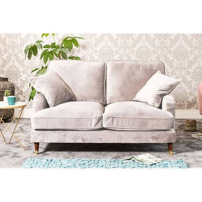 Elodie 3 Seater Velvet Fabric Sofa - Sofa & Living