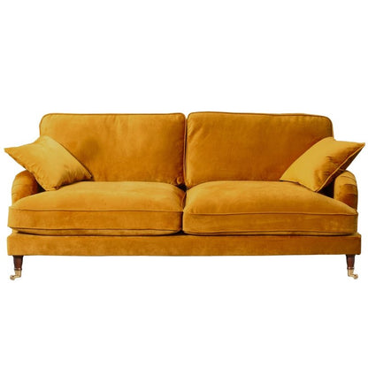 Elodie 4 Seater Velvet Fabric Sofa - Sofa & Living