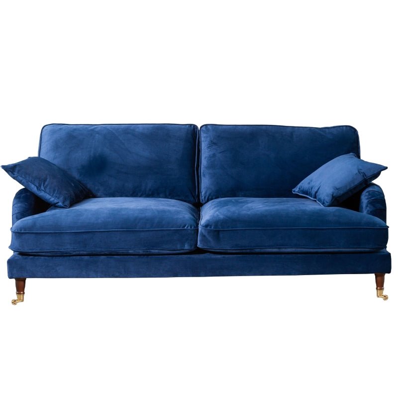 Elodie 4 Seater Velvet Fabric Sofa - Sofa & Living