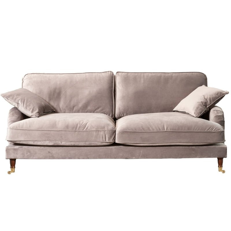 Elodie 4 Seater Velvet Fabric Sofa - Sofa & Living