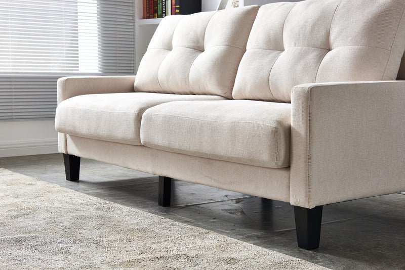 ENKO 2 Seater Fabric Sofa - Sofa & Living