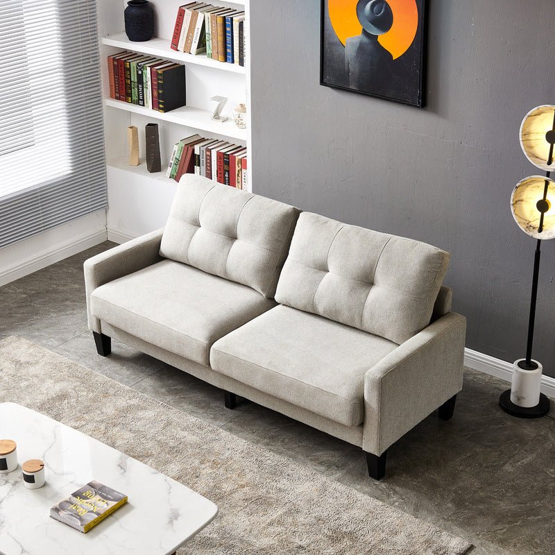 ENKO 2 Seater Fabric Sofa - Sofa & Living