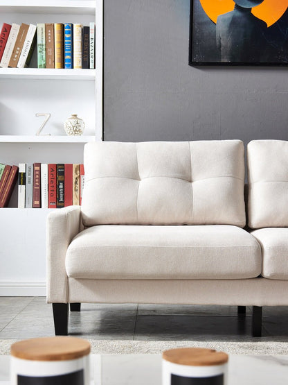 ENKO 2 Seater Fabric Sofa - Sofa & Living