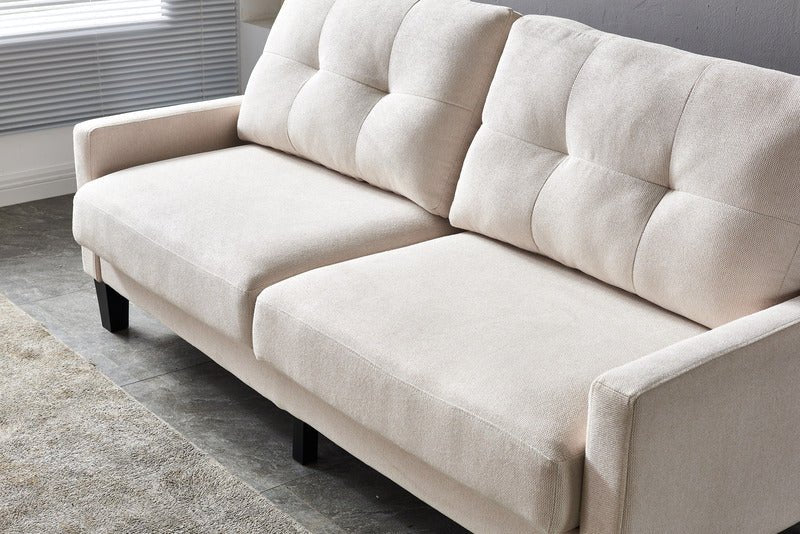 ENKO 2 Seater Fabric Sofa - Sofa & Living