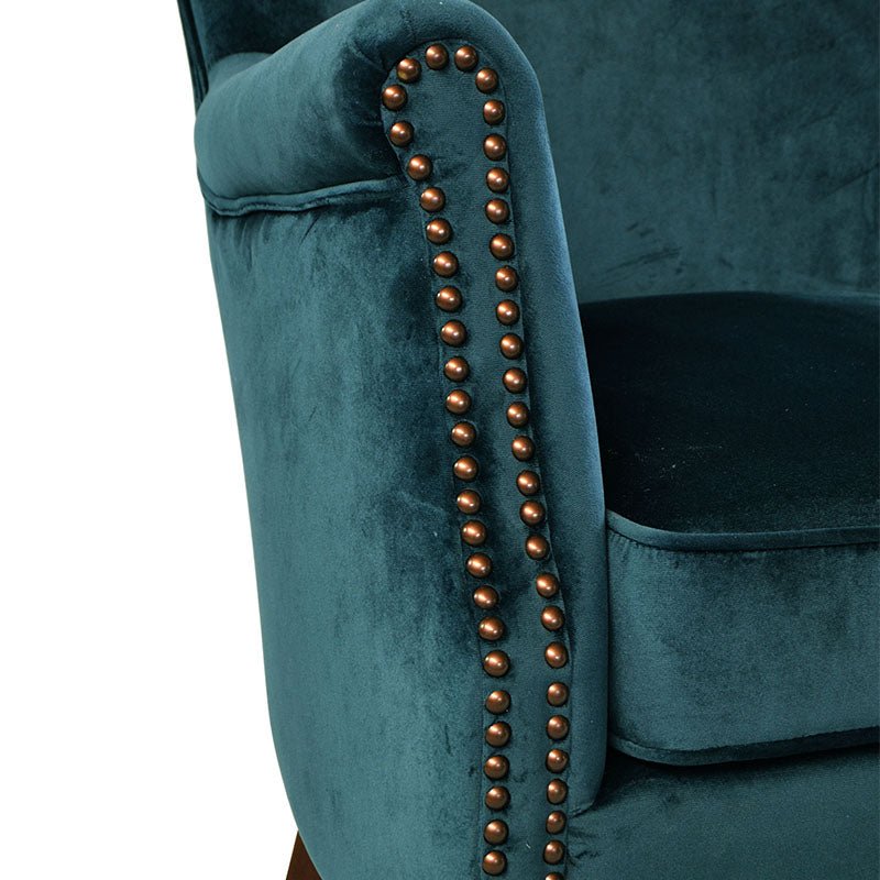 Fairfax Velvet Armchair