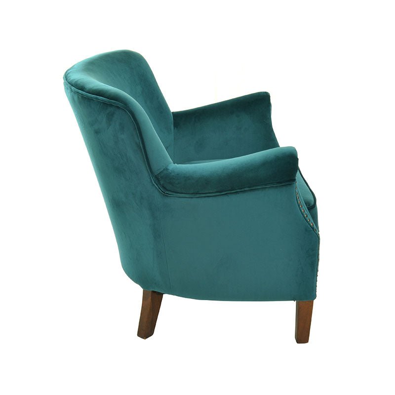 Fairfax Velvet Armchair