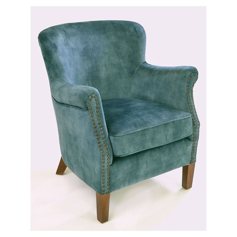 Fairfax Velvet Armchair