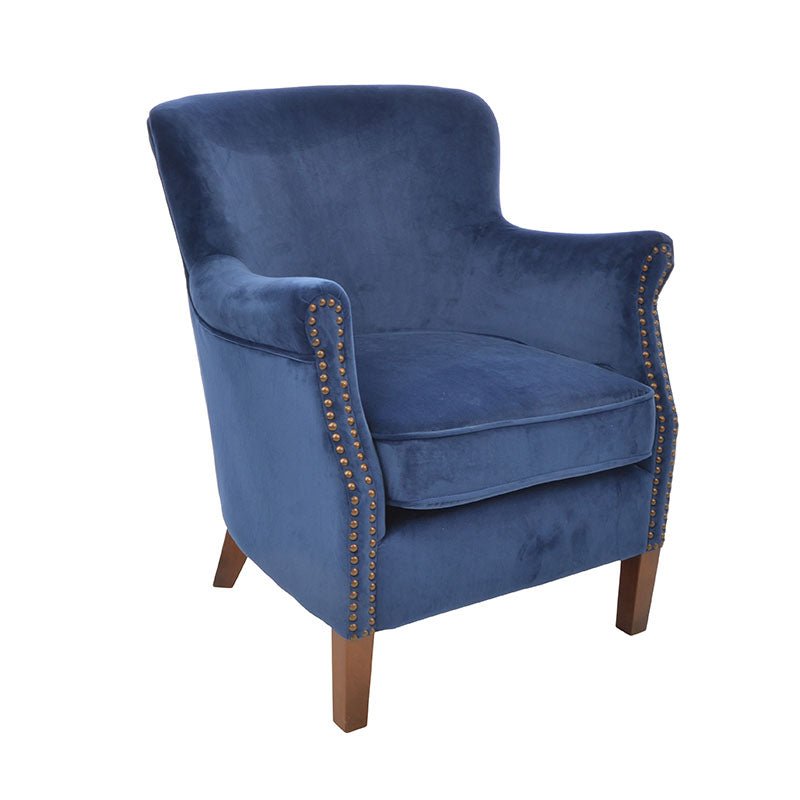 Fairfax Velvet Armchair