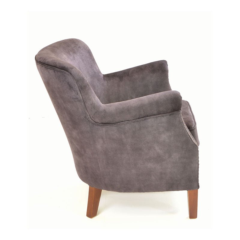 Fairfax Velvet Armchair