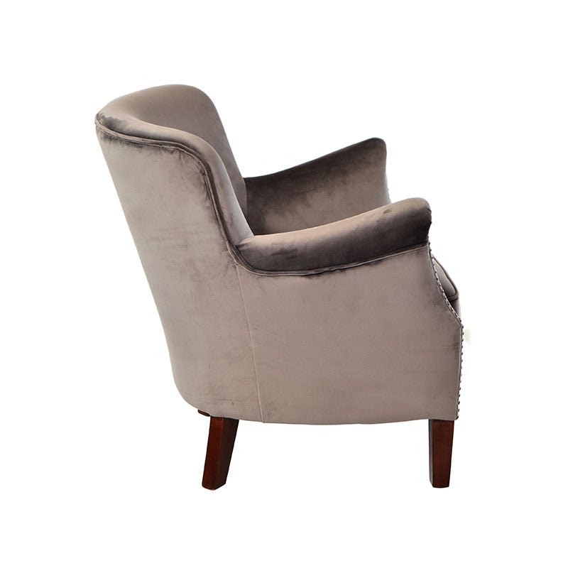 Fairfax Velvet Armchair