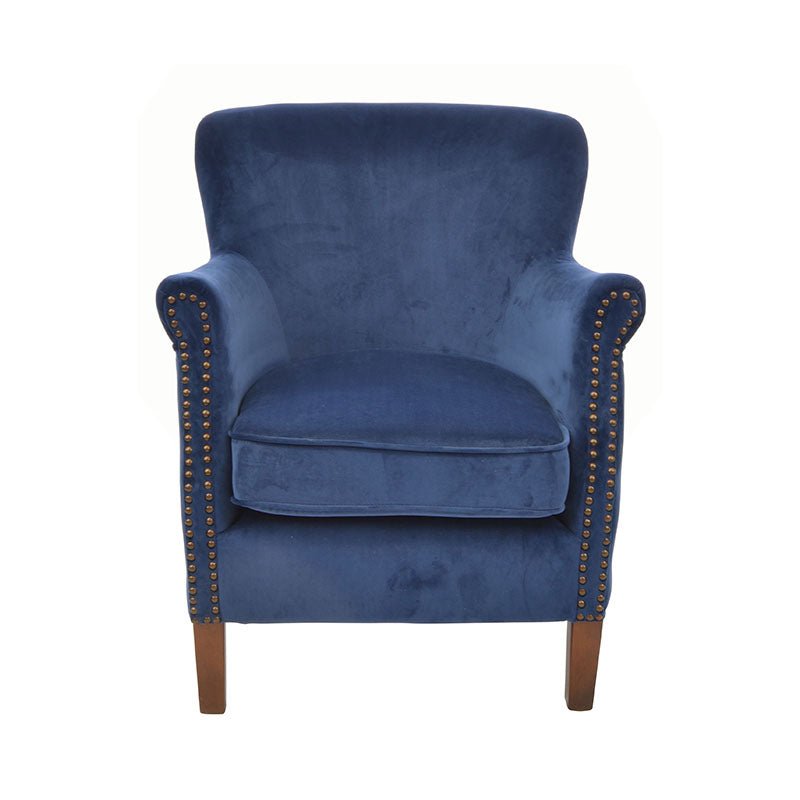 Fairfax Velvet Armchair