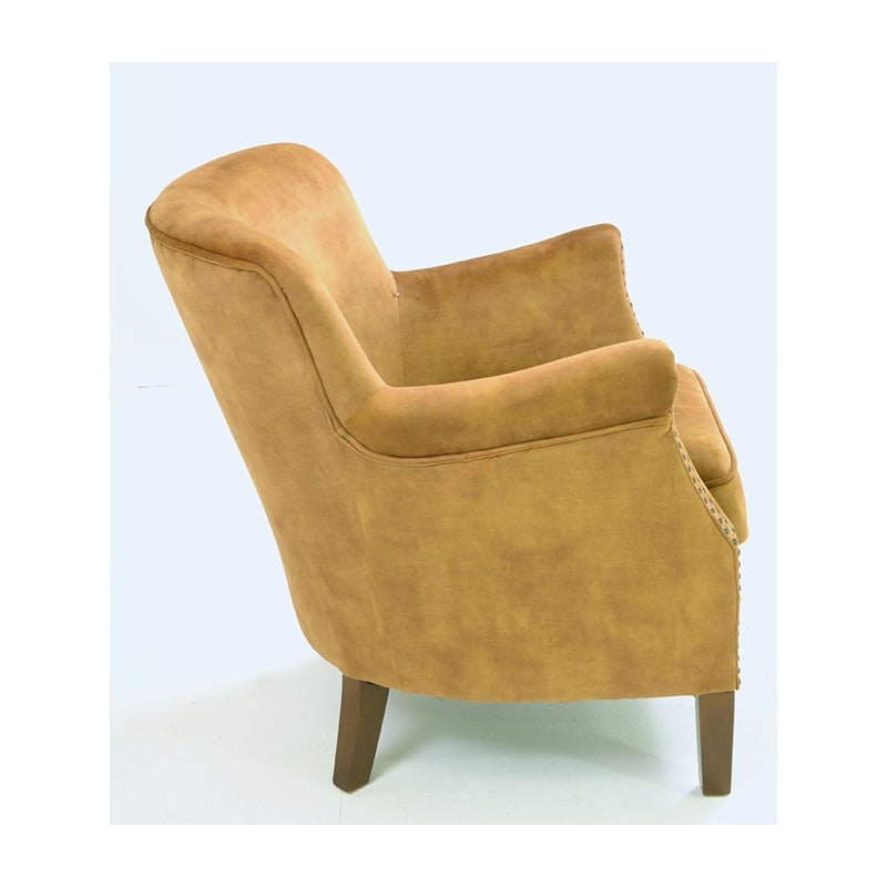 Fairfax Velvet Armchair