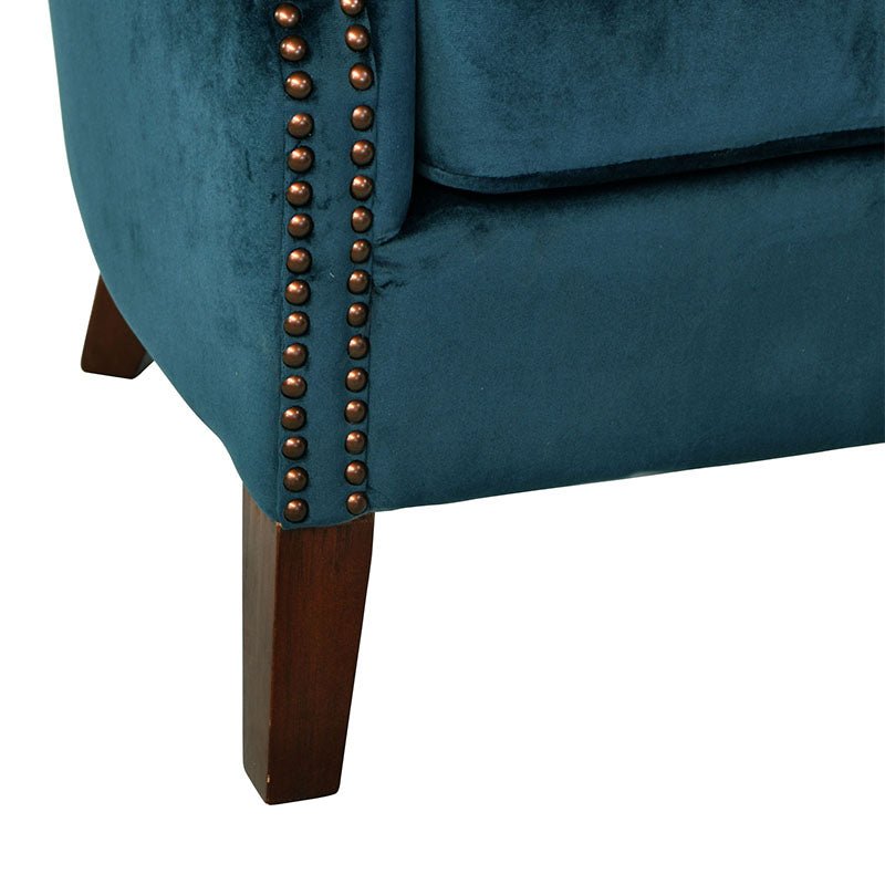 Fairfax Velvet Armchair